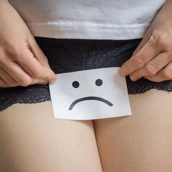 Vaginal or menstrual problems concept