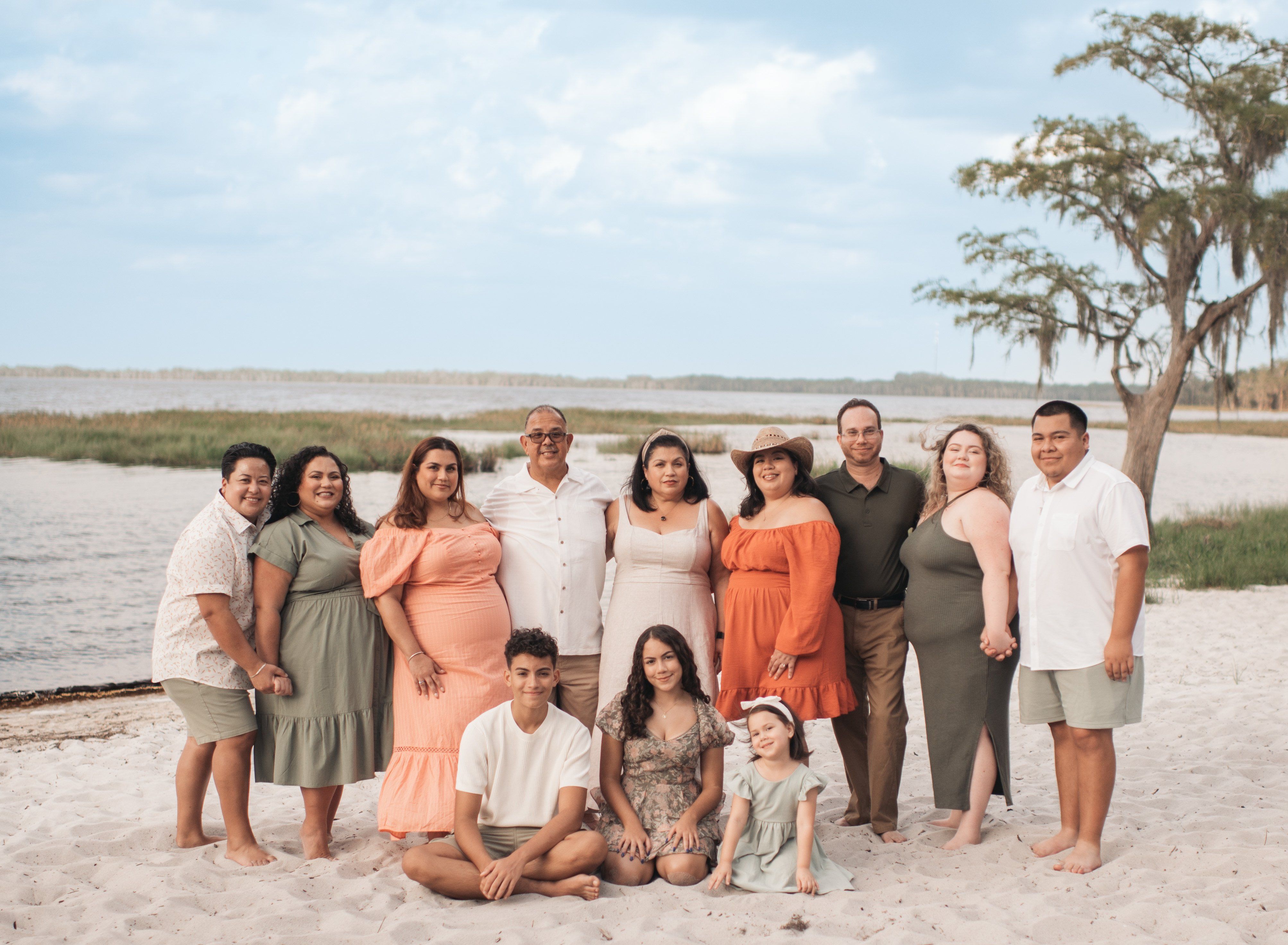 Vanessa and her family, August 2024 (Photo/Kahea Clark)