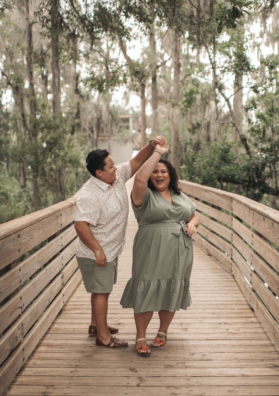 Vanessa and her partner, Melissa, August 2024 (Photo/Kahea Clark)