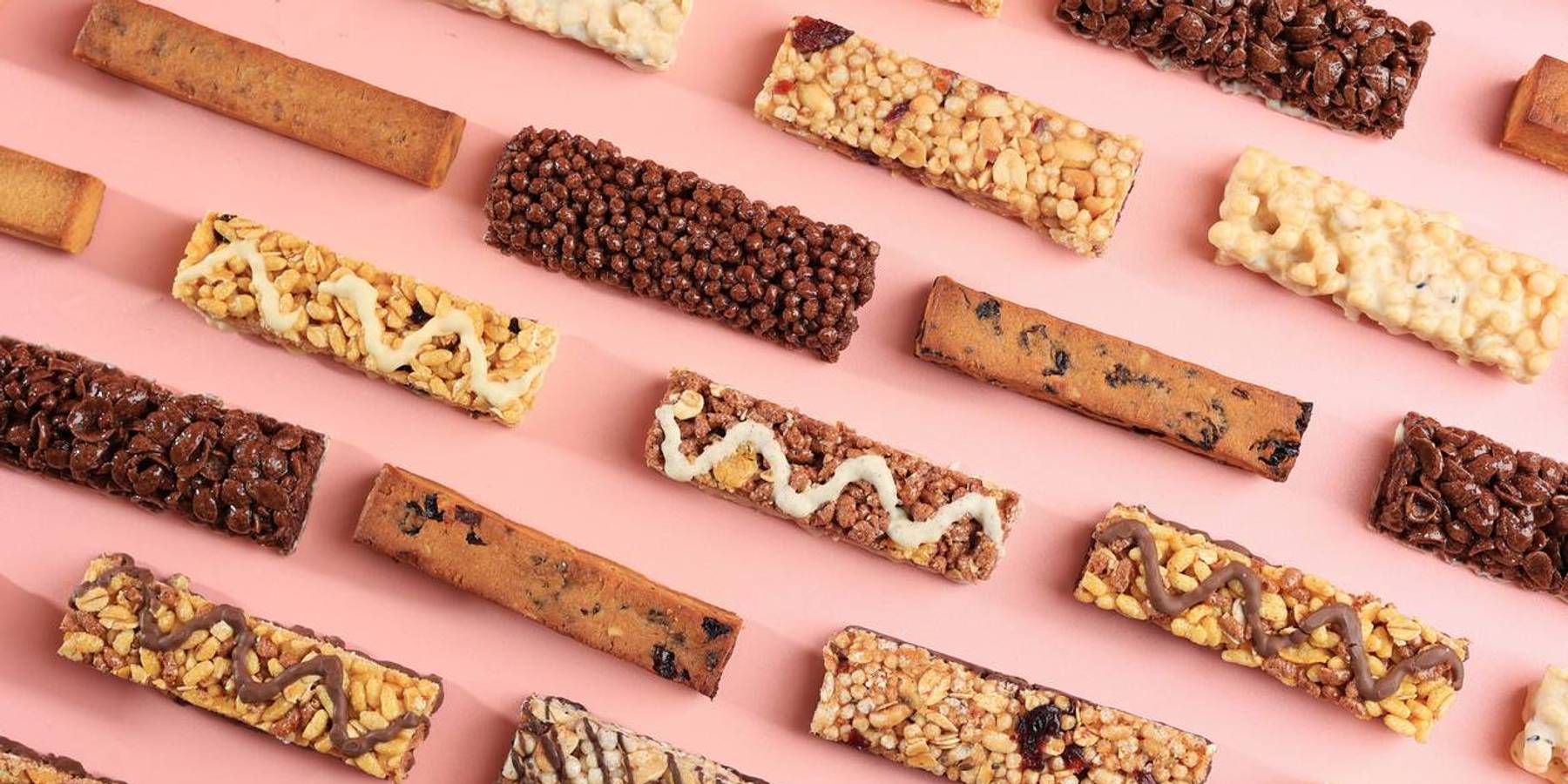 Various Healthy Cereal Granola Energy Bar
