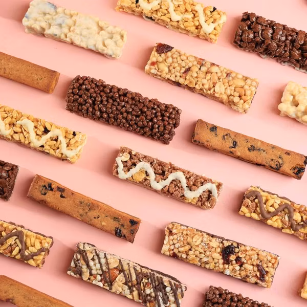 Various Healthy Cereal Granola Energy Bar