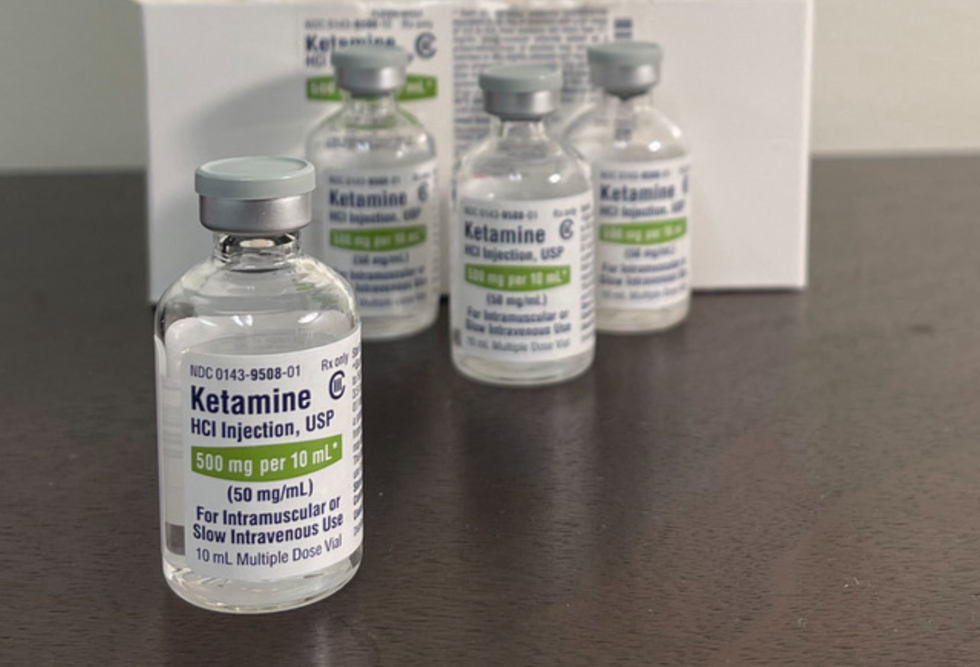 Vials of ketamine, 2022 (Photo/Susan Gayhart)