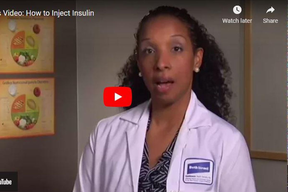 Video: How to Inject Insulin for Diabetes