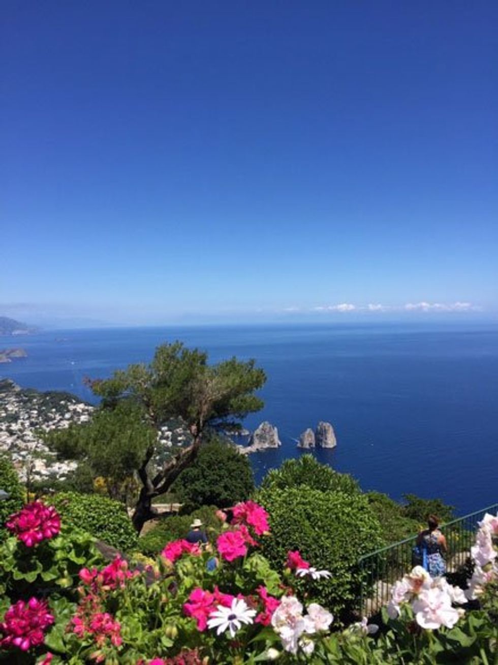 Visiting Capri was a highlight of my family vacation to Italy.