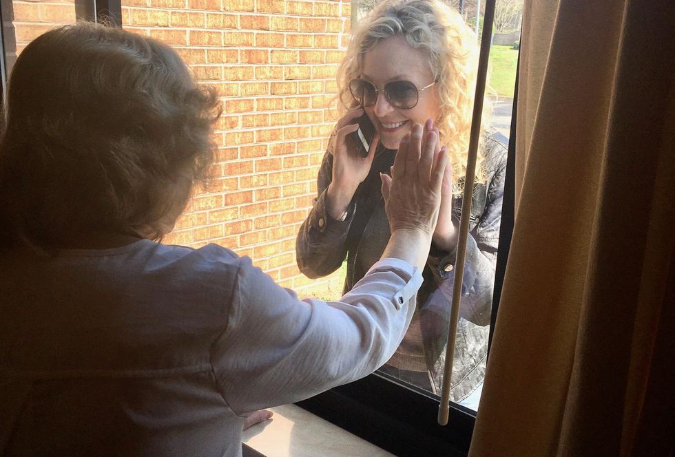 Visiting my Elderly Mother During COVID-19
