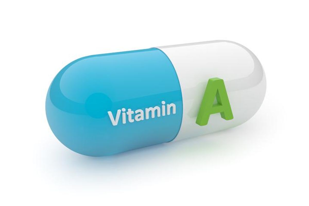 Vitamin A pill