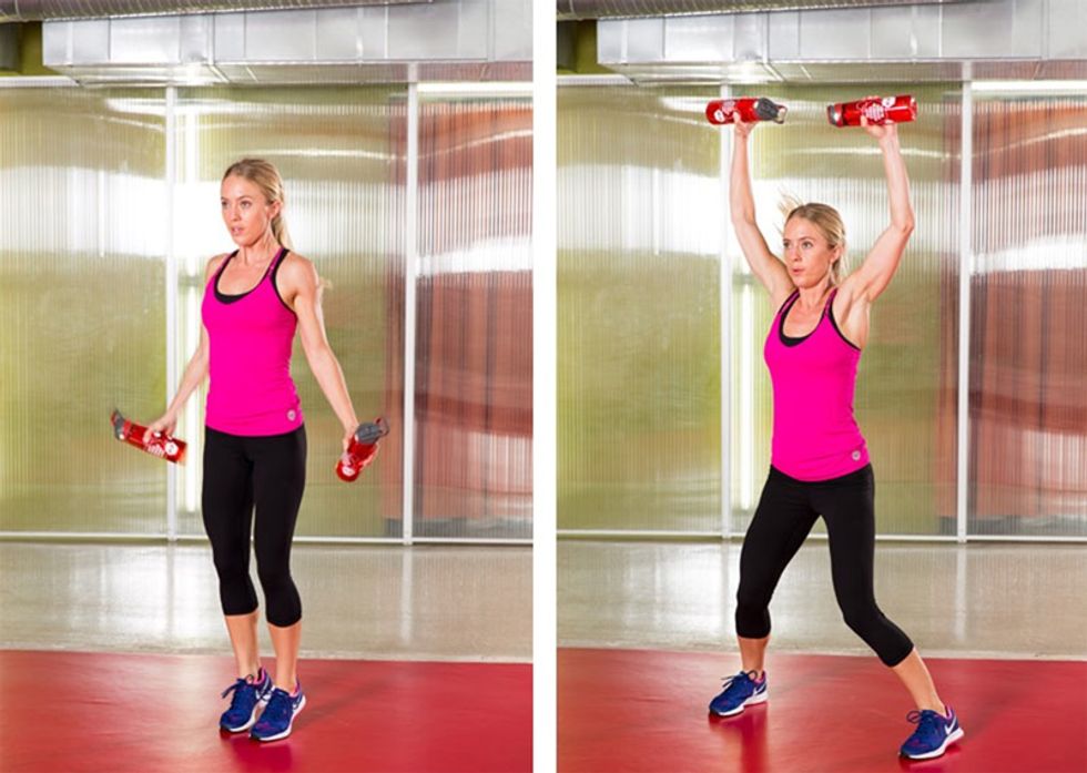WATER BOTTLE JUMPING JACKS