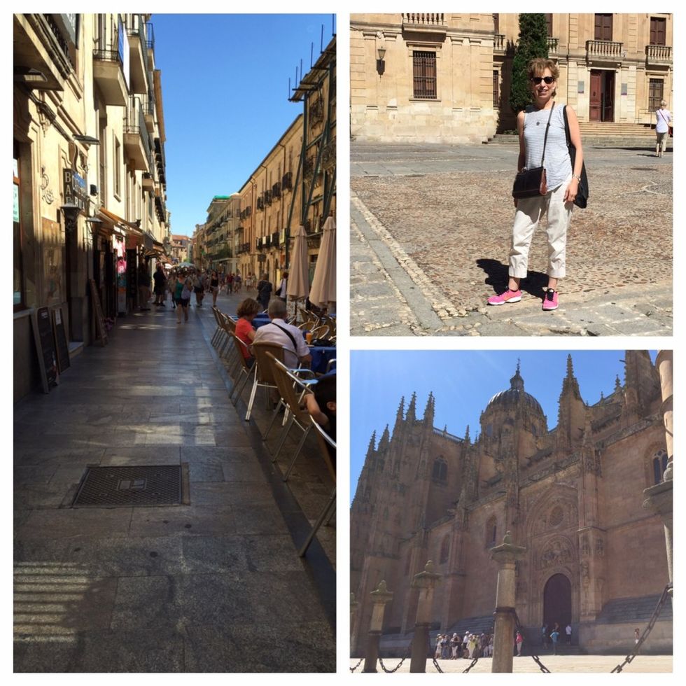 We wandered around the mercado food market and several other food shops in the center of town.