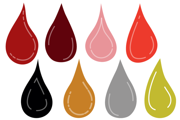 What Your Period Blood Color Can Tell You Infographic