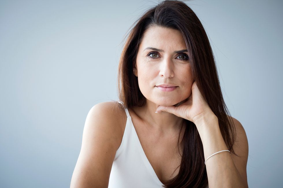 woman suffering from painful sex after menopause