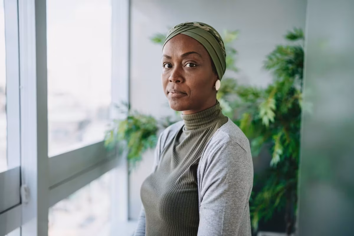 woman with cancer