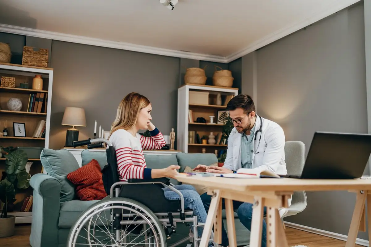 woman with multiple sclerosis