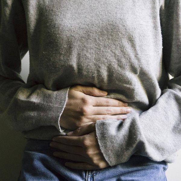 woman with pelvic pain