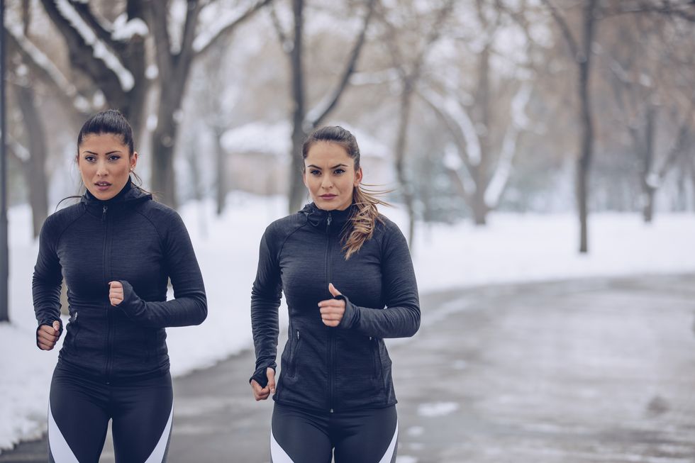 women running