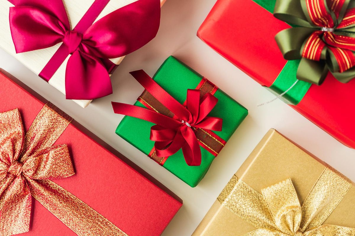 wrapped presents