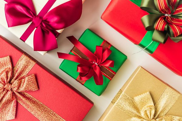 wrapped presents