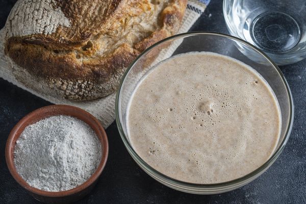 Yeast-free sourdough bread,