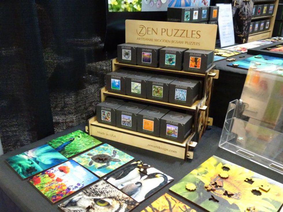 Zen Artisanal Wooden Puzzles.